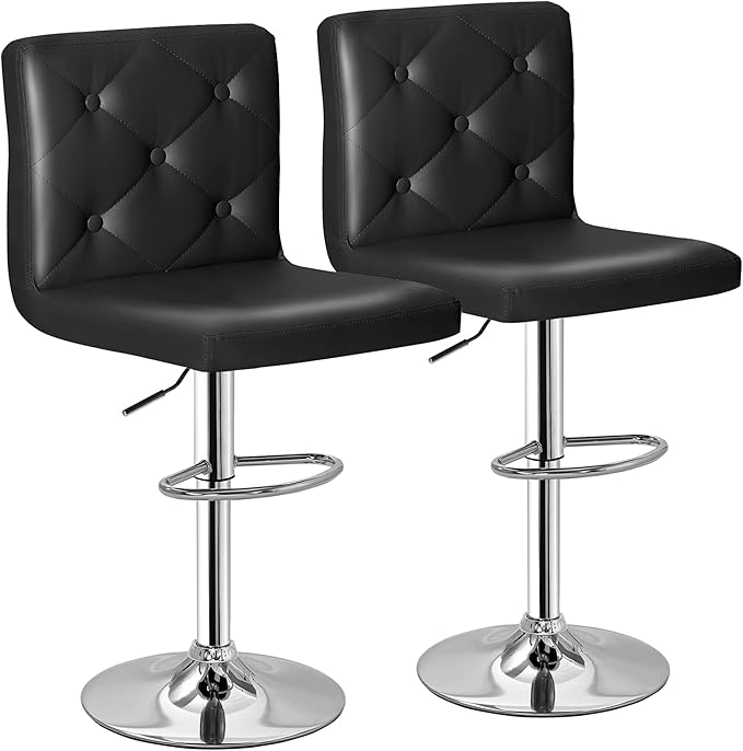 VECELO Adjustable Bar Stools by VECELO