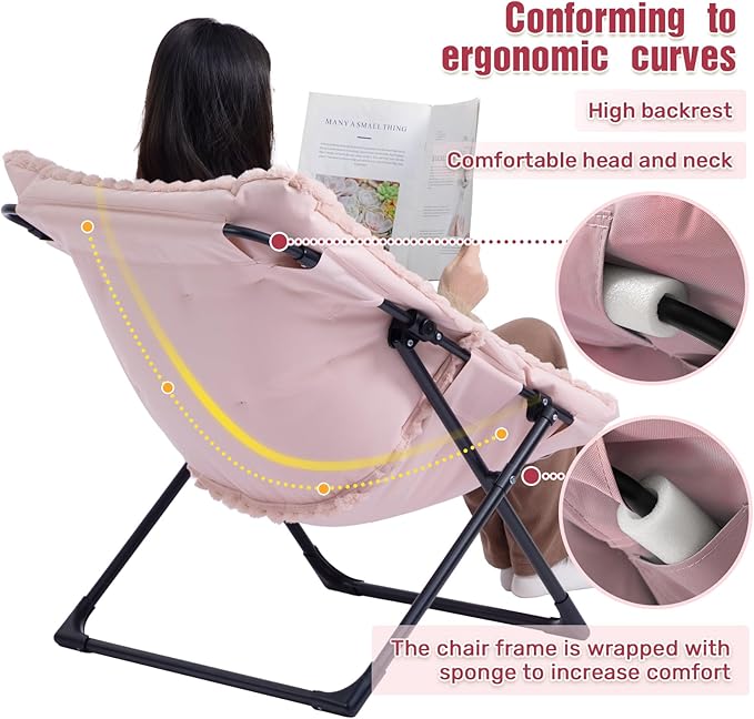 HollyHOME X-Large Saucer Chair - Image 6