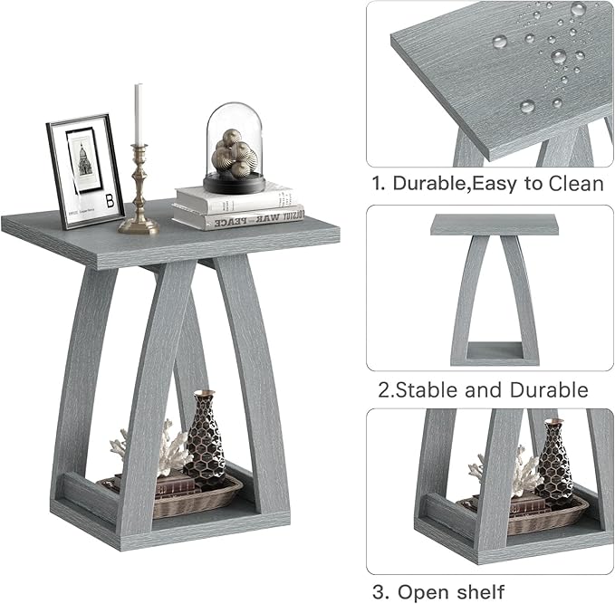 End Table, Side Table, Nightstand, Sofa Side Table - Image 7