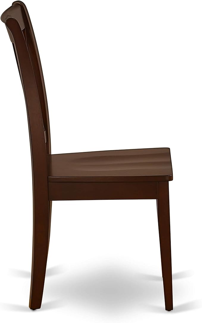 East West Furniture HBCL3-MAH-W 3 Piece Dinette Set - Image 8