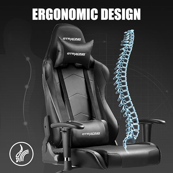 GTRACING Gaming Chair Racing Office Computer Ergonomic Video Game Chair - Image 4