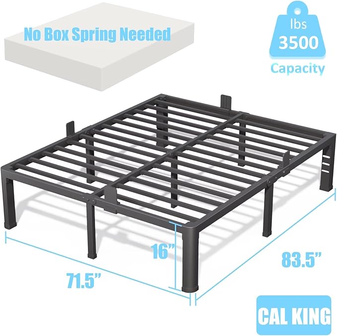 16 Inch California King Bed Frame - Image 3