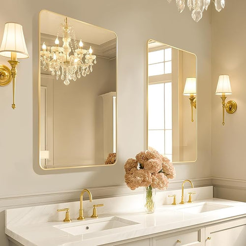 20x28 Rounded Rectangle Bathroom Mirrors - Image 2