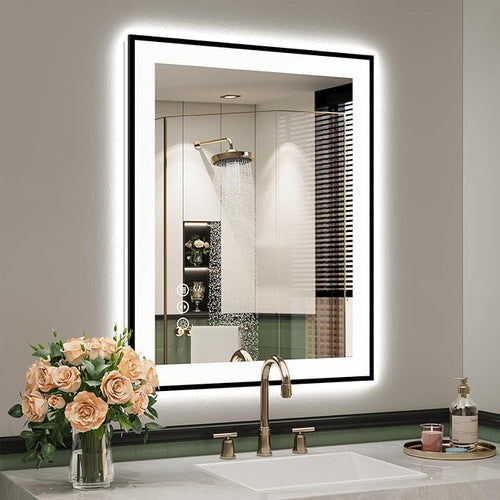 24x30 Inch LED Bathroom Mirror by YEELAIT