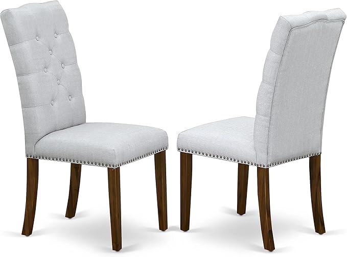 East West Furniture OXEL5-AWA-05 5 Piece Dining Room Furniture Set Consist of a - Image 8