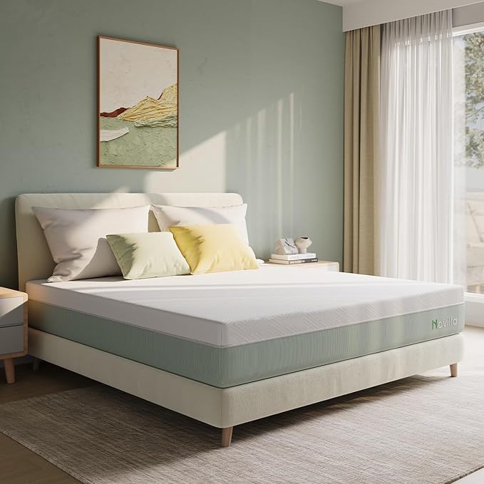 Novilla King Mattress, 10 Inch Gel Memory Foam Mattress - Image 5