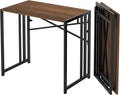 35 inch Folding Small Desk, Writing Gaming Computer Camping Desk by Lutown-TeenHome