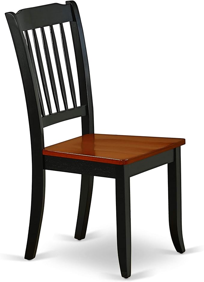 East West Furniture LGDA5-BCH-W 5 Piece Modern Dining Table Set Includes a - Image 8