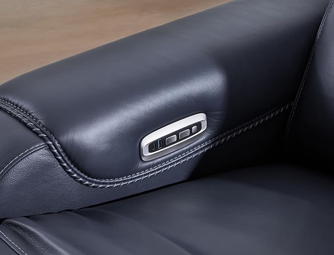 Signature Design by Ashley Mercomatic Contemporary Leather Match Wall Hugger - Image 11