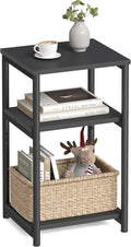 VASAGLE Side Table, Small End Table, Tall Nightstand by VASAGLEbySONGMICSHOME