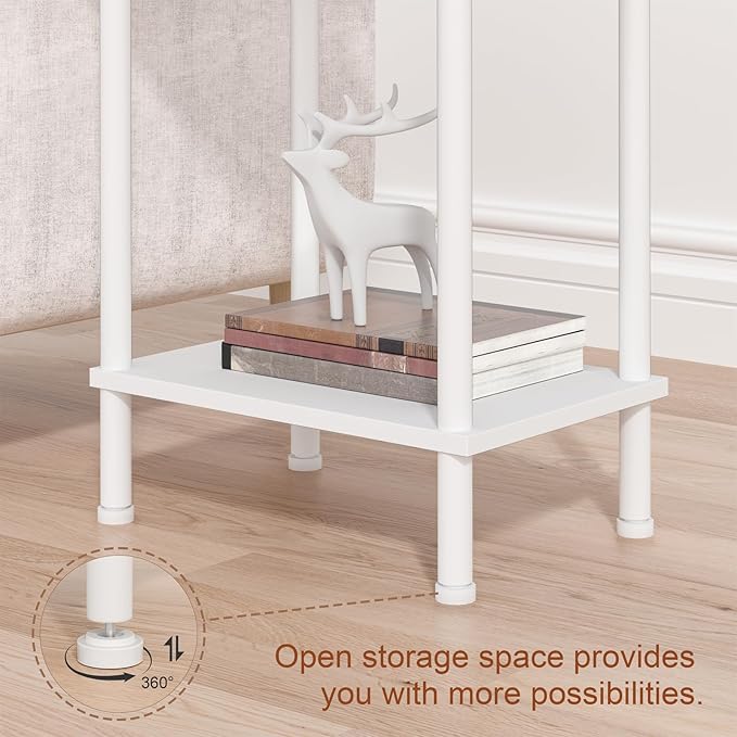 End Table, Small Side Table, 2-Tier Nightstand - Image 6