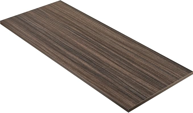 Kaboon Universal Tabletop 55"x27.5", Solid One-Piece Melamine Table Top by Kaboon