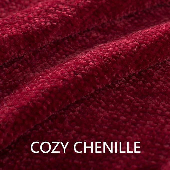 Chenille Throw Blanket for Couch 60"X 80" Twin, Soft Cozy Throws - Image 2