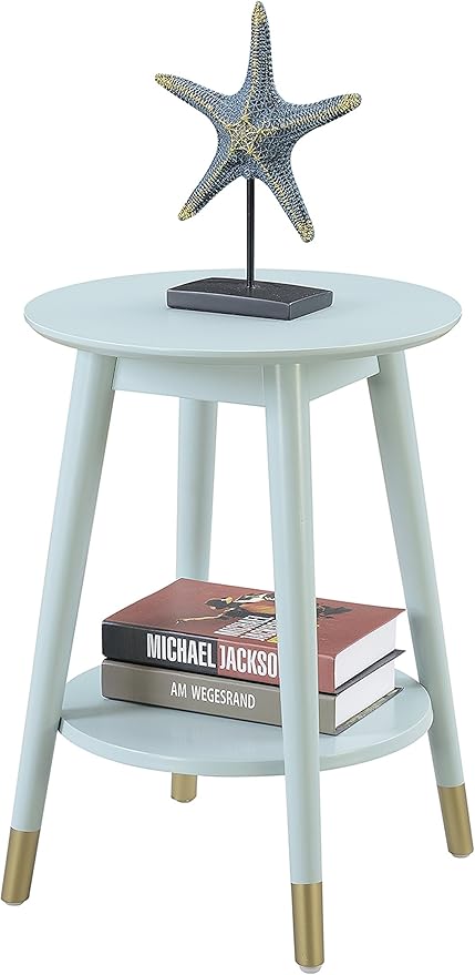 Convenience Concepts Wilson Mid Century Round End Table - Image 4