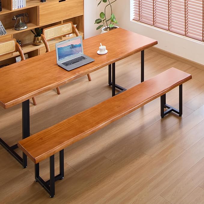 Durable Solid Wood Top Bench - Image 9