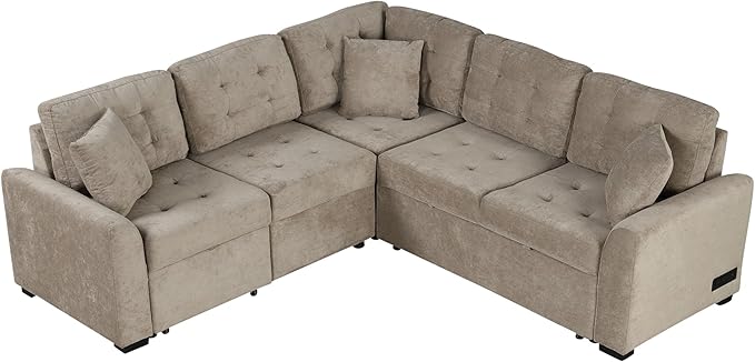 82" Convertible Sleeper Sofa - Image 16