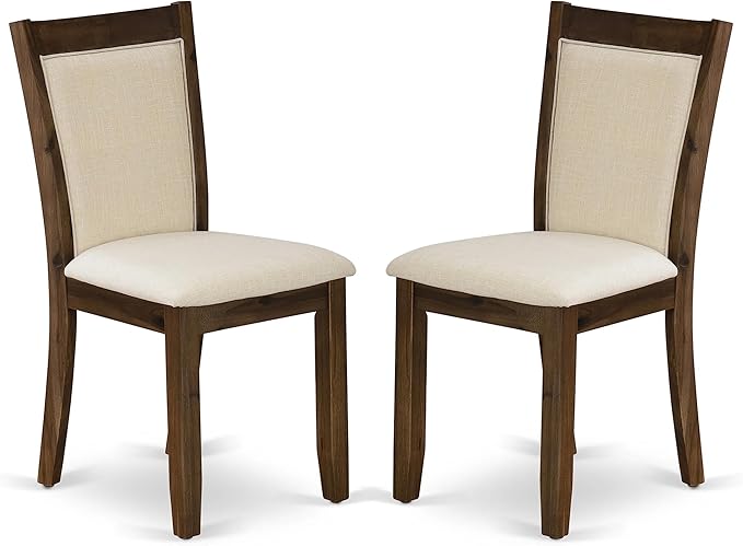 East West Furniture DLMZ5-AWA-32 5 Piece Dining Room Furniture Set Includes a - Image 9