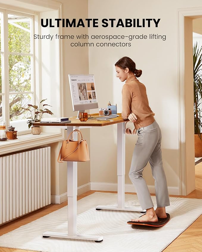 ErGear Height Adjustable Electric Standing Desk, 55 x 28 Inches Sit Stand up - Image 5