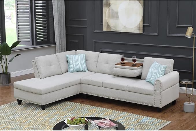 Evan Sectional Sofa for Living Room by DevionFurniture
