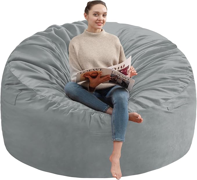 3FT Bean Bag Chair, Comfy Bean Bag Chairs by SIMFLAG
