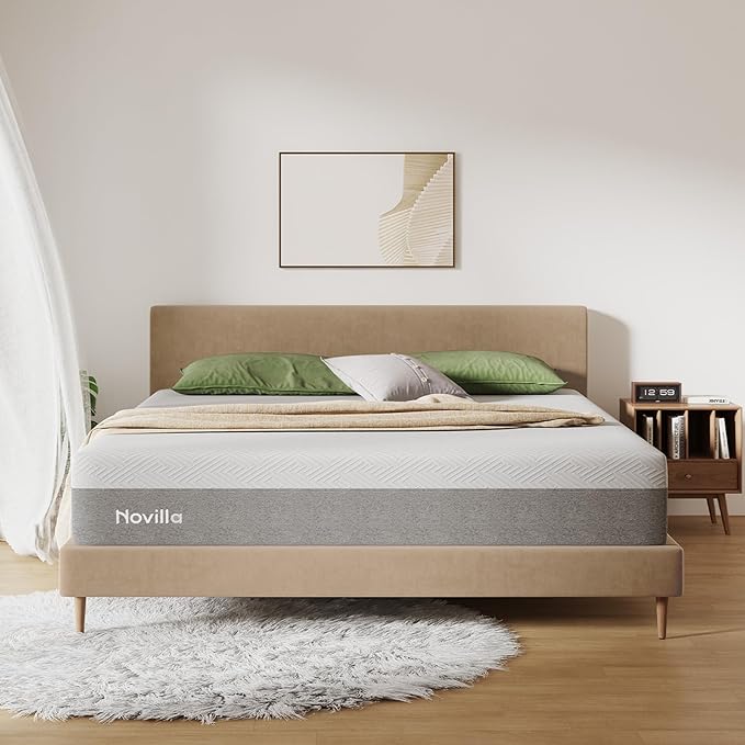 Novilla Mattress California King, 10 Inch Gel Memory Foam Cal King Mattress by Novilla