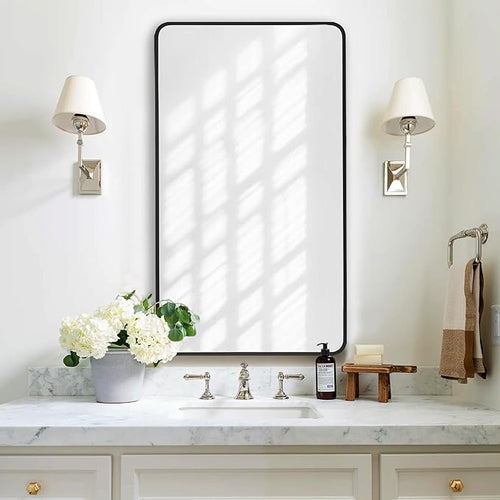 20x36 Inch Rectangle Bathroom Mirror by Bonverre
