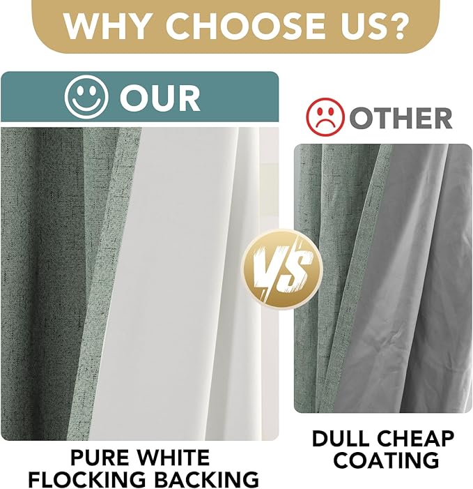 H.VERSAILTEX 100% Blackout Curtains - Image 3