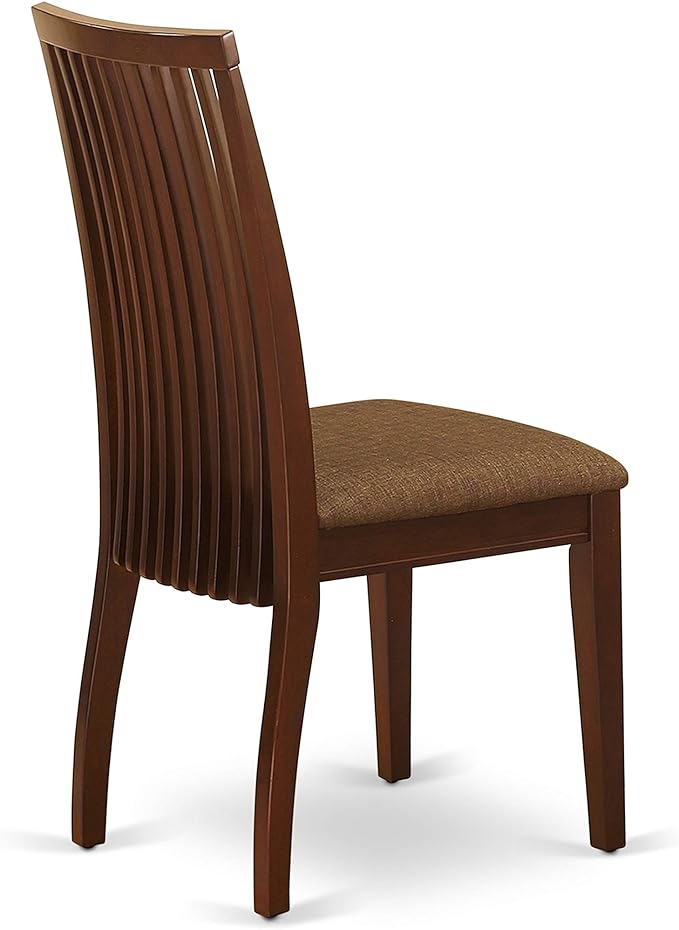 East West Furniture DOIP5-MAH-C 5 Piece Dining Table Set - Image 13