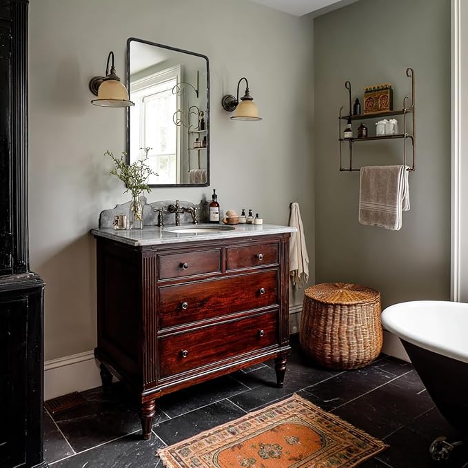 ANDY STAR Hand-Forged Black Bathroom Mirrors - Image 4