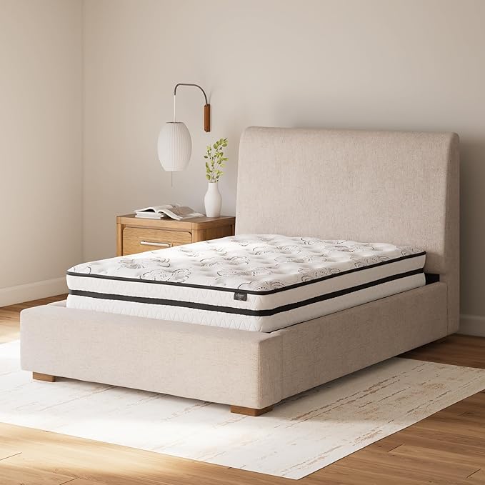 Signature Design by Ashley Twin Size Chime 10 Inch Medium Firm Hybrid Mattress - Image 4