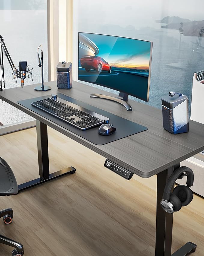 ErGear Height Adjustable Electric Standing Desk, 55 x 28 Inches Sit Stand up - Image 2