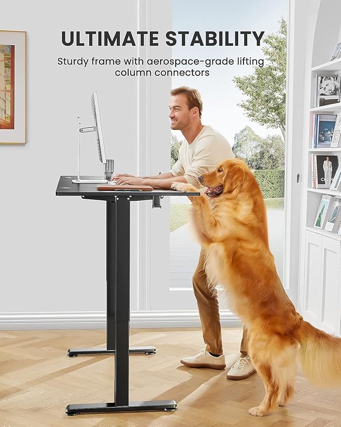 ErGear Height Adjustable Electric Standing Desk, 63 x 27.5 Inches Sit Stand up - Image 5