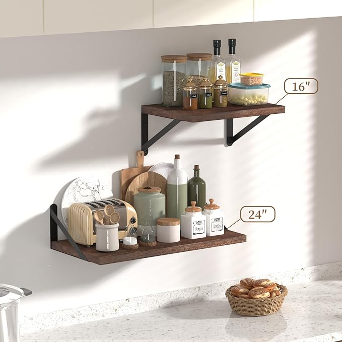 SAUMONIERES Floating Shelves Wall Bookshelf - Image 6