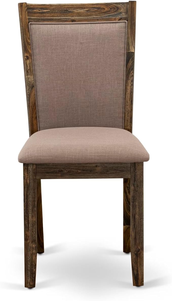 East West Furniture V777MZ748-9 9 Piece Modern Dining Table Set Includes a - Image 8
