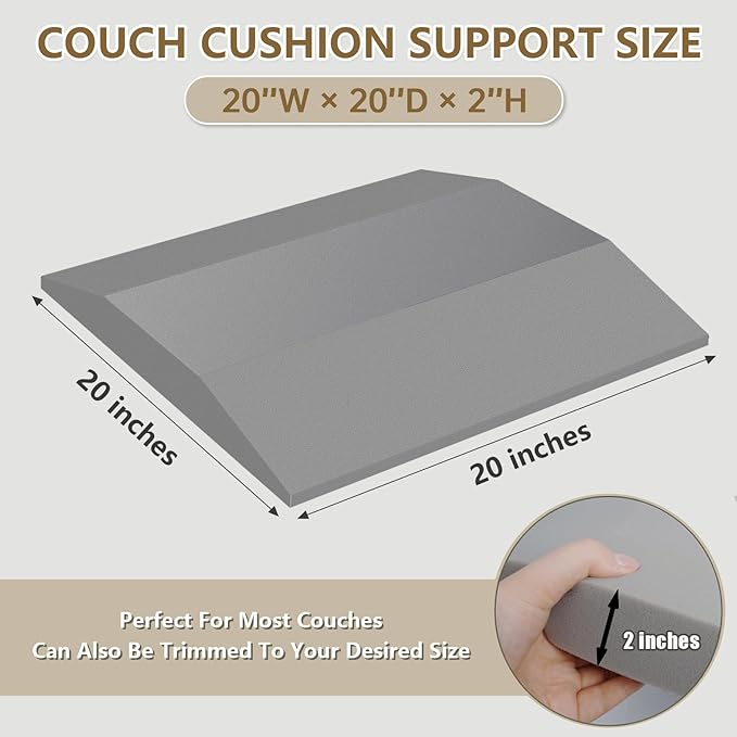 Couch Cushion Support, Sofa Cushion Supports - Image 2