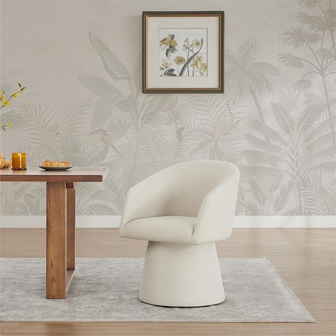 Swivel Dining Chairs Modern Accent Armchair Side Deskchair - Image 10