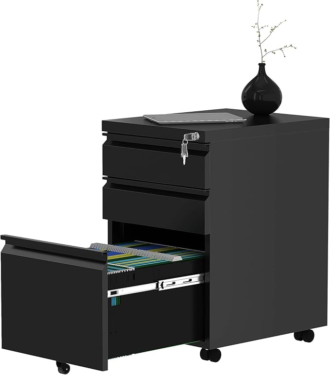 YITAHOME 3-Drawer Mobile File Cabinet - Image 7