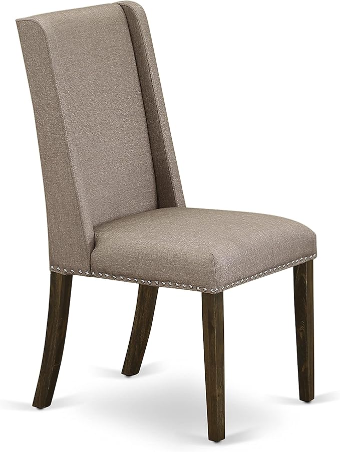 East West Furniture X797FL716-5 5 Piece Dining Table Set - Image 8