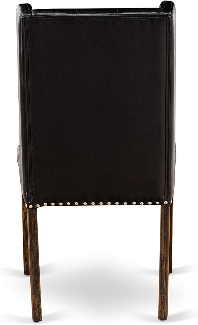 East West Furniture X777FO749-9 9 Piece Dining Table Set Includes a Rectangle - Image 12
