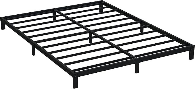 EMODA 6 Inch Full Size Bed Frame Heavy Duty Metal Platform No Box Spring Needed - Image 9