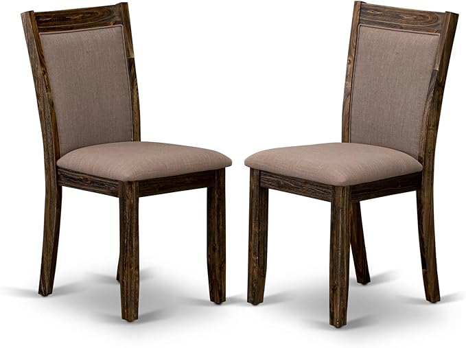 East West Furniture V797MZ748-9 9 Piece Modern Dining Table Set Includes a - Image 4