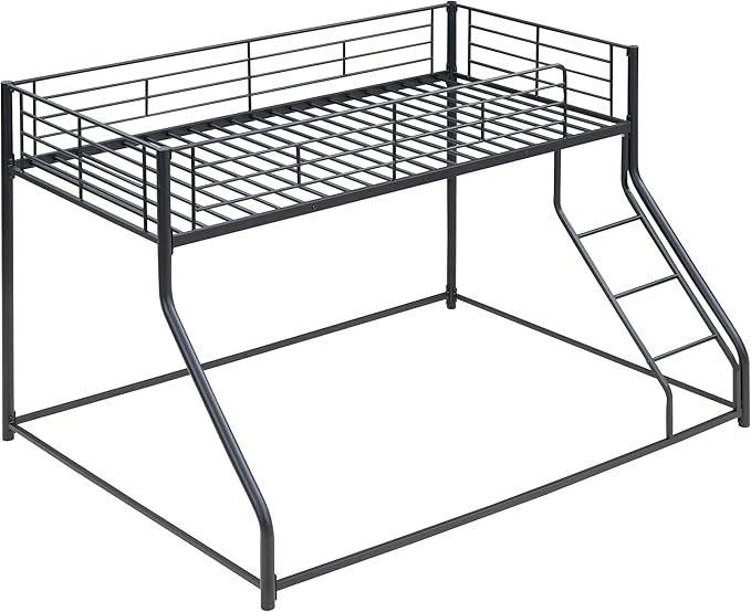 Twin XL Over Queen Metal Floor Bunk Bed - Image 6