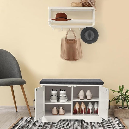 2-Tier Storage Bench, Shoe Bench - Image 2