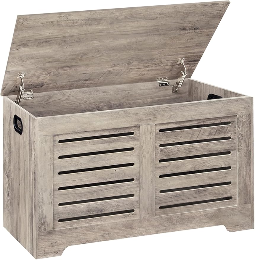 DINZI LVJ Storage Chest, Wooden Toy Box Organizer by DINZILVJ