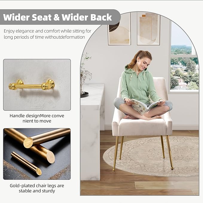 Velvet Dining Chairs, Furniture Collection Modern Contemporary Upholstered - Image 7