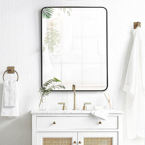 24x32 Inch Rectangle Bathroom Mirror by Bonverre