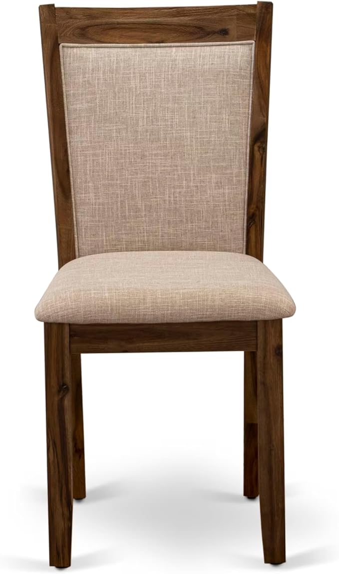 I7MZ5-50N-04 5-Pc Dining Room Set Includes a Pedestal Round Table and 4 Light - Image 10