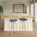 Armen Living Sonia Modern Swivel Bar Height Stool by ArmenLiving