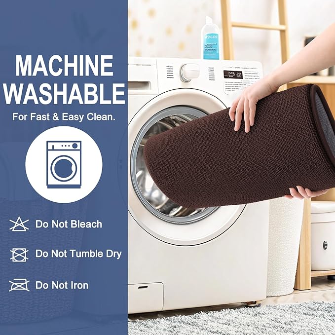 OLANLY Thick Memory Foam Bath Mat Rug 24x16, Extra Soft Absorbent Bathroom Rug - Image 6
