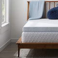 LUCID 3 Inch Gel Memory Foam Mattress Topper California King by Lucid